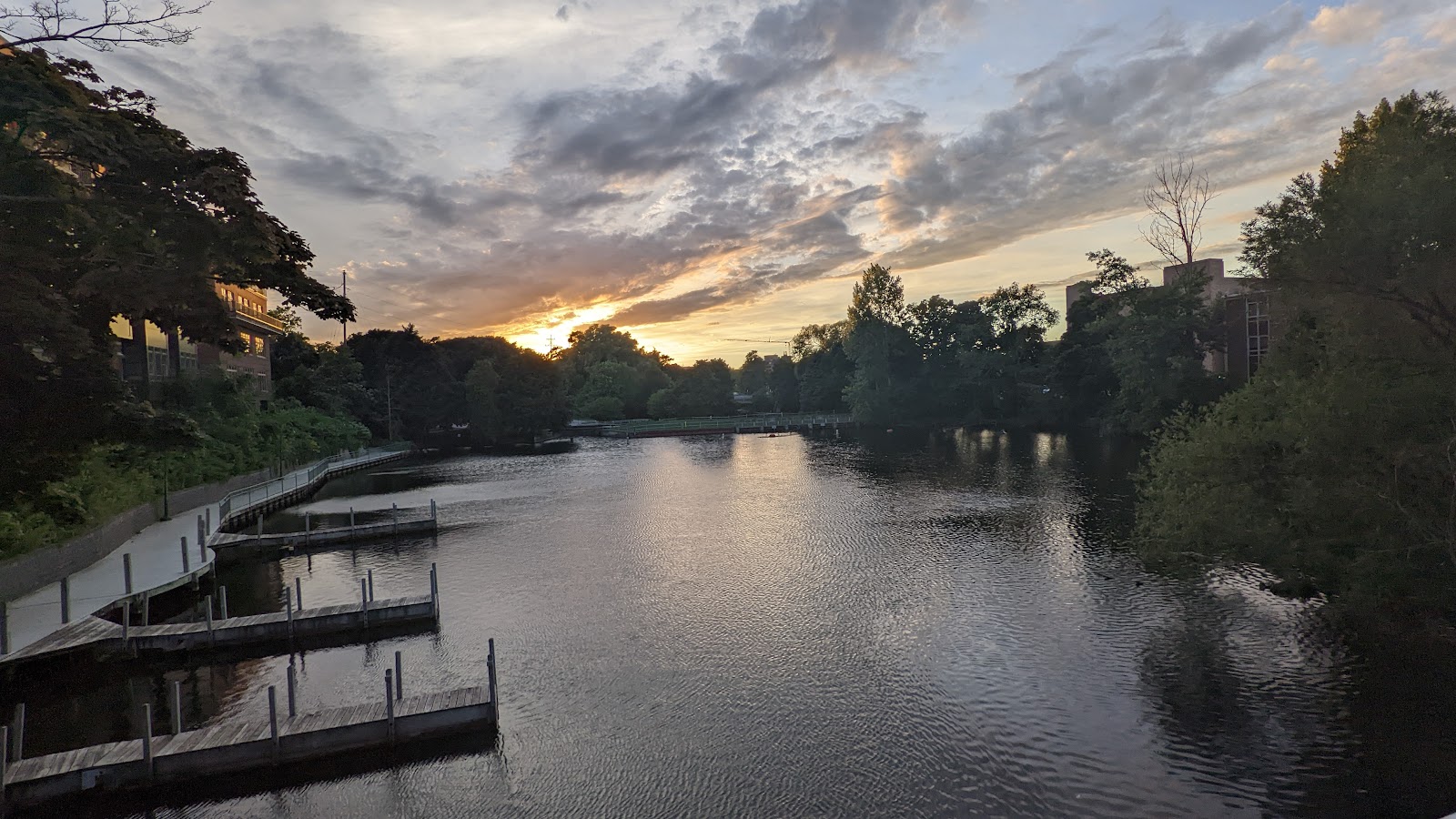 The Union Street Dam and the Boardman River