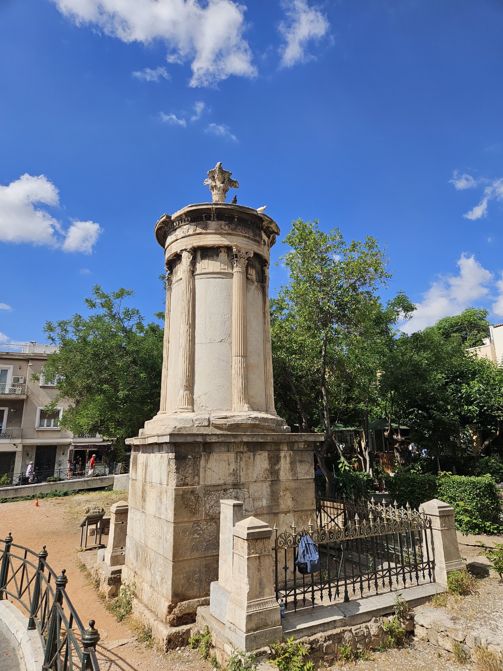 The Lysicrates Monument, Plaka
