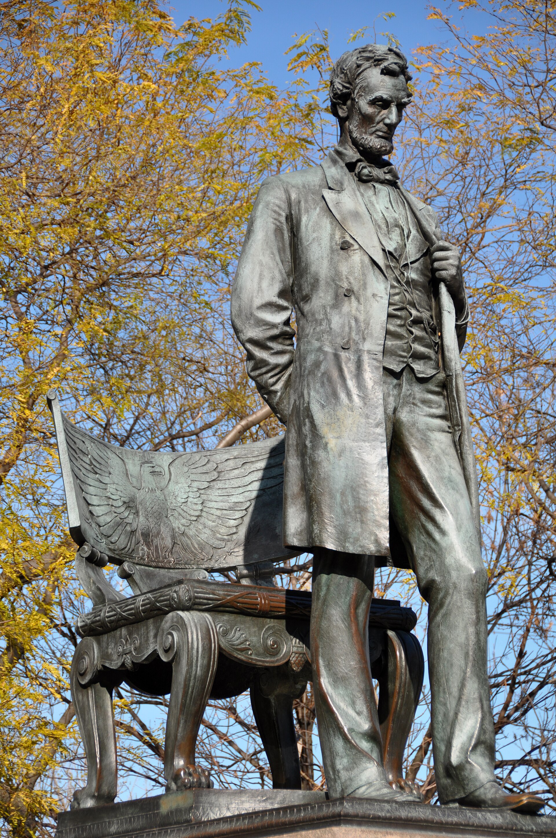 Standing Lincoln