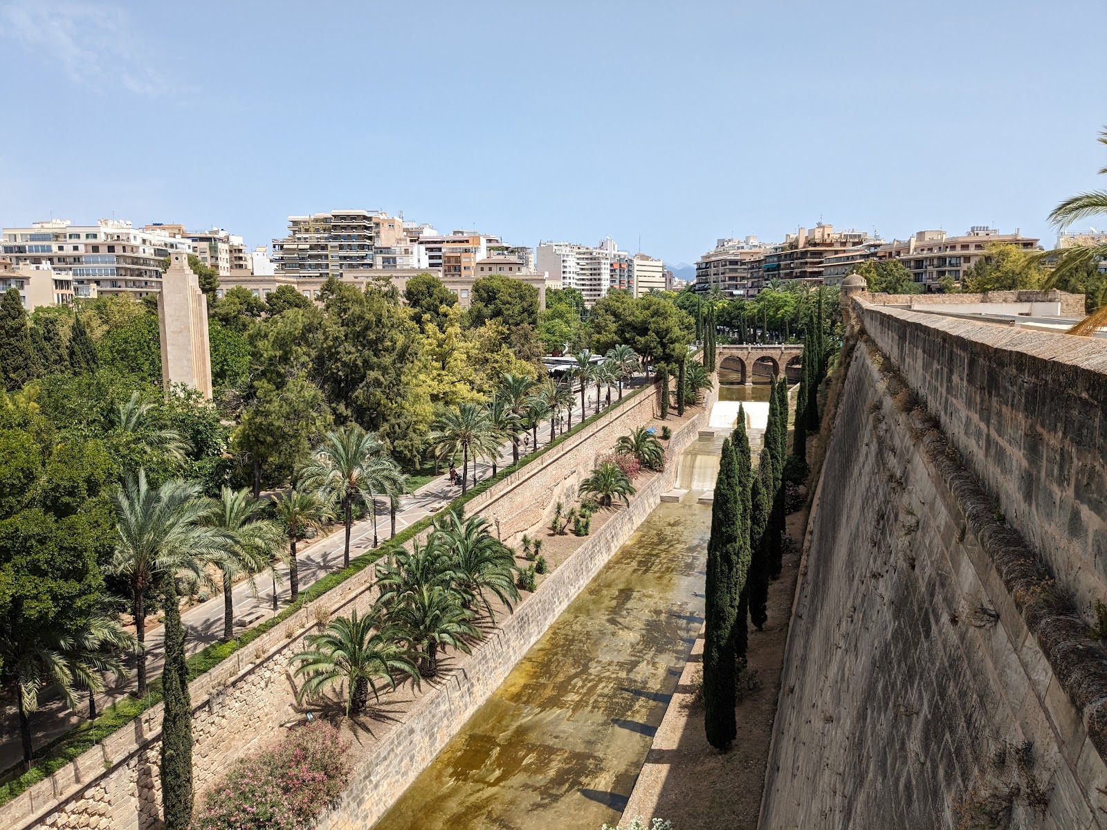 Es Baluard — the sea wall