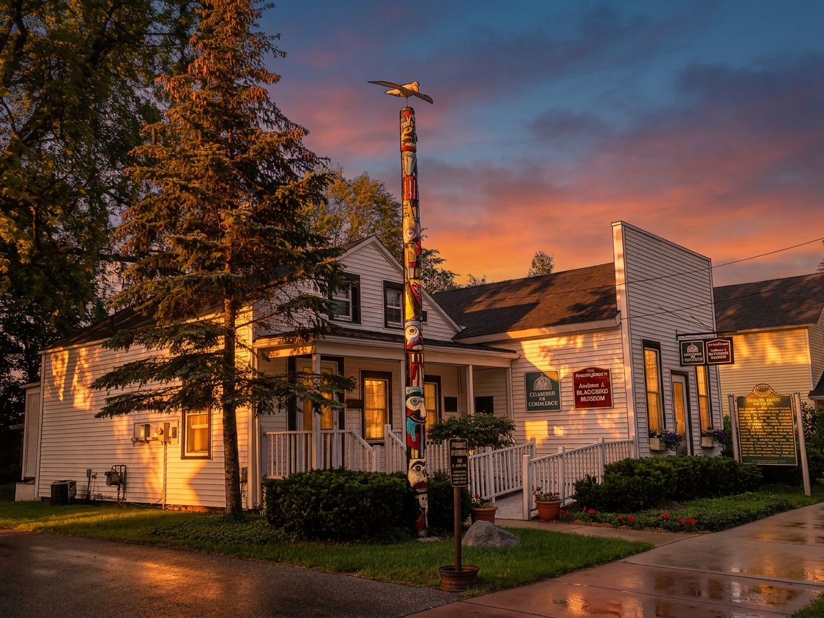 Harbor Springs — Andrew Blackbird and Ephraim Shay