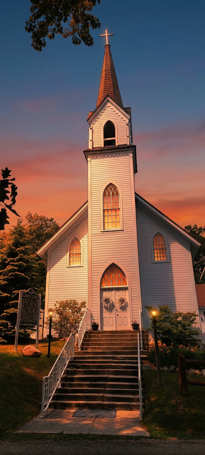 Middle Village — St. Ignatius Church and the Cemetery