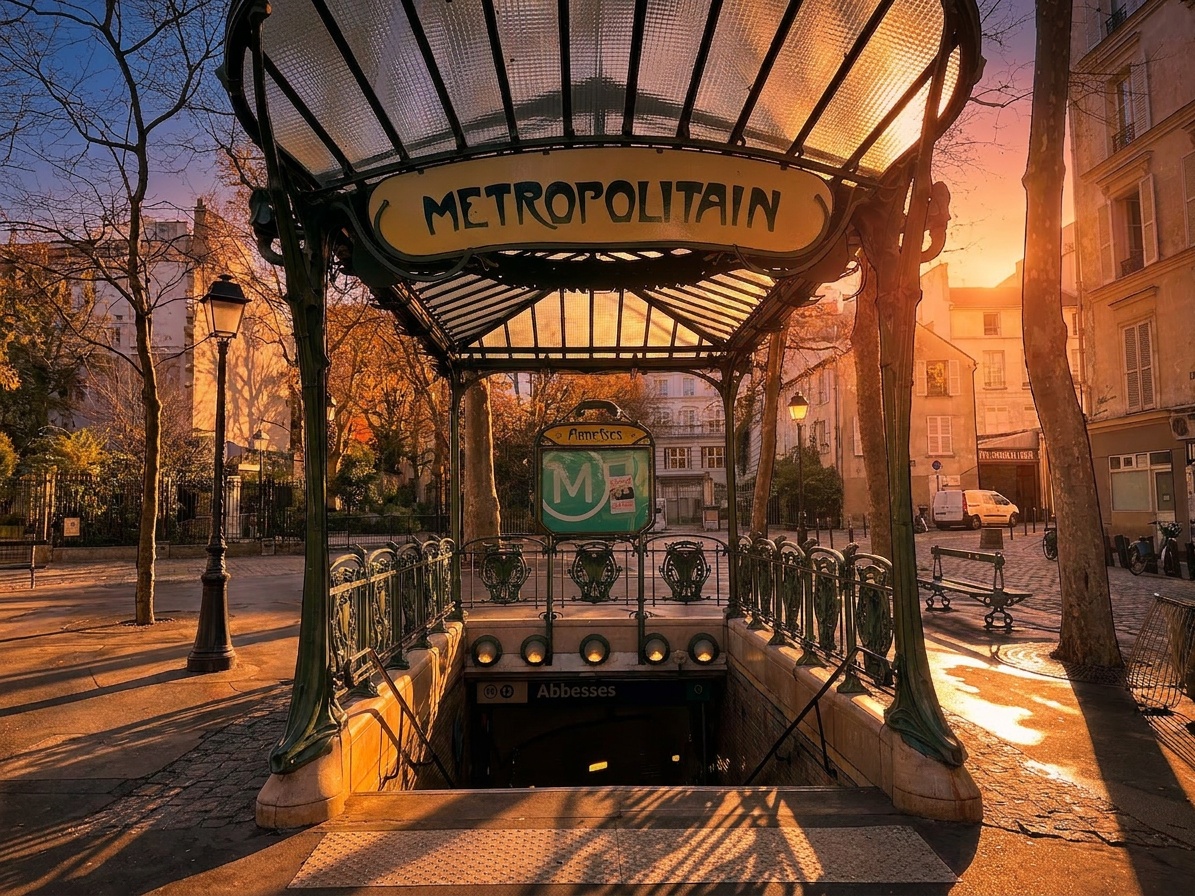 Abbesses Metro
