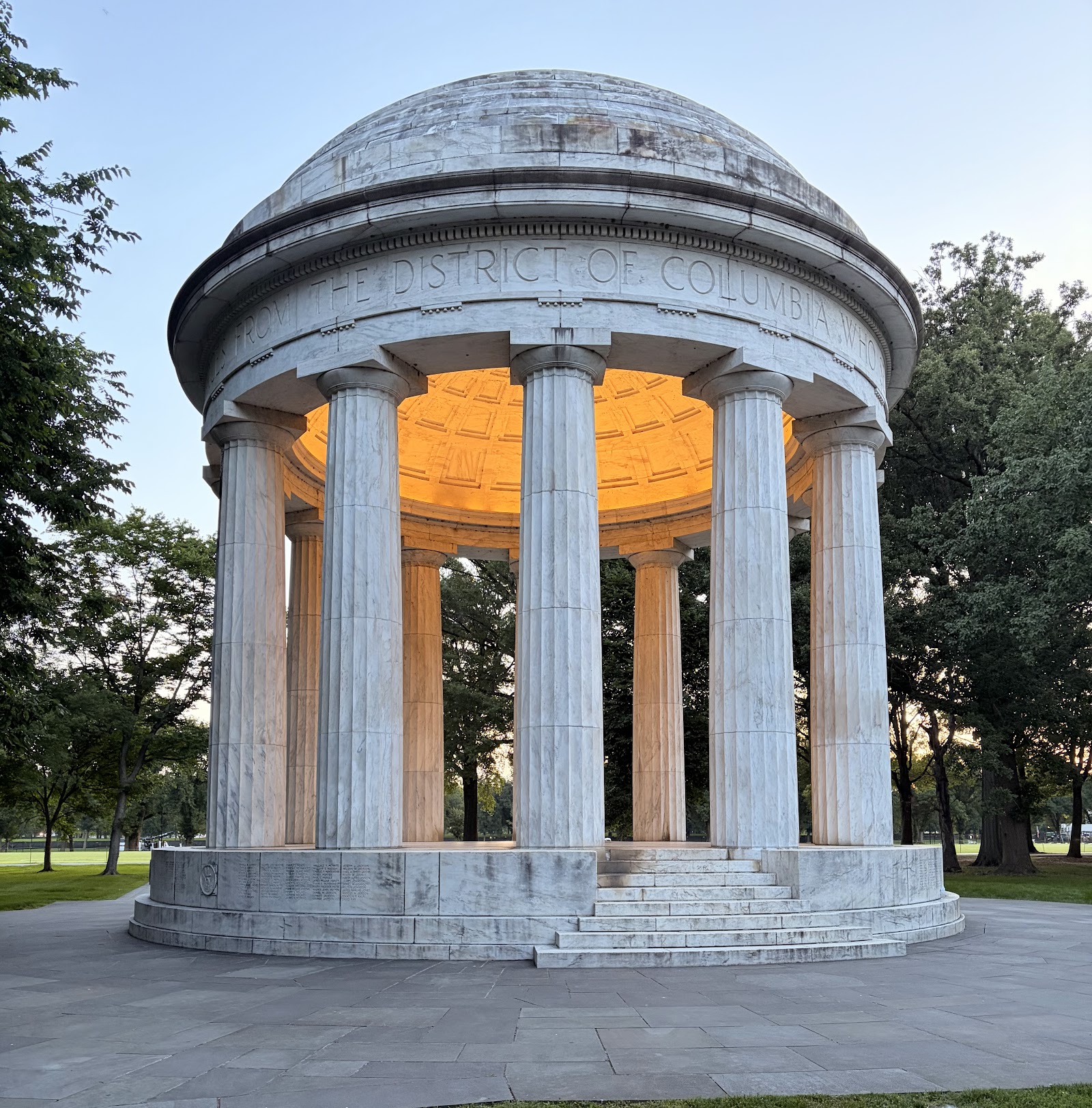 The DC War Memorial
