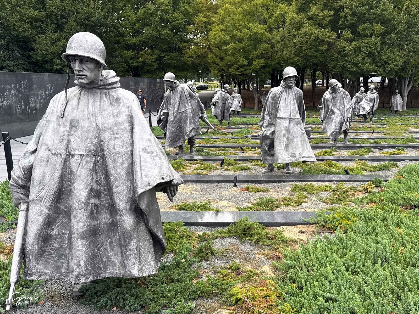 The Korean War Veterans Memorial