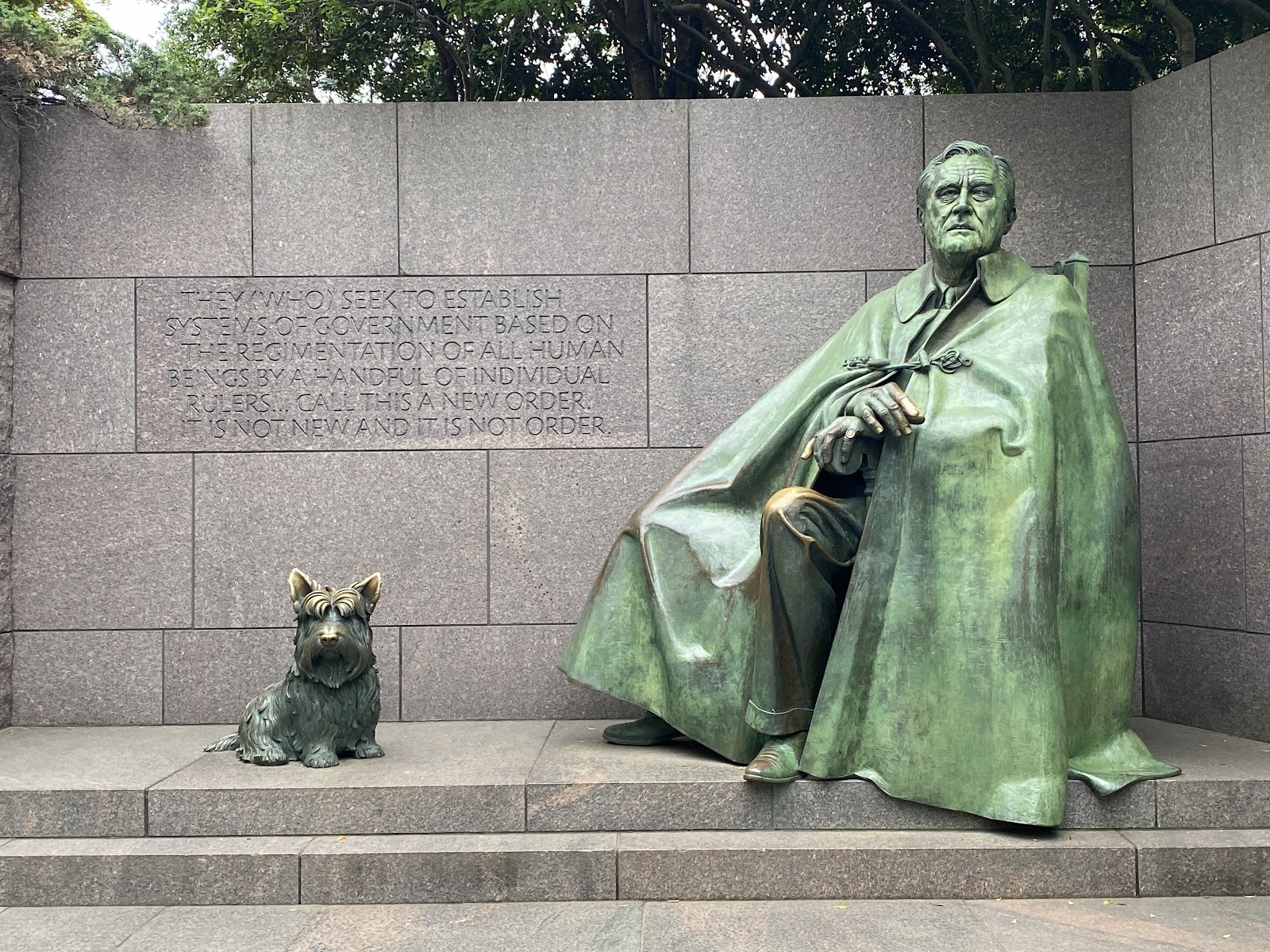 The Franklin Delano Roosevelt Memorial